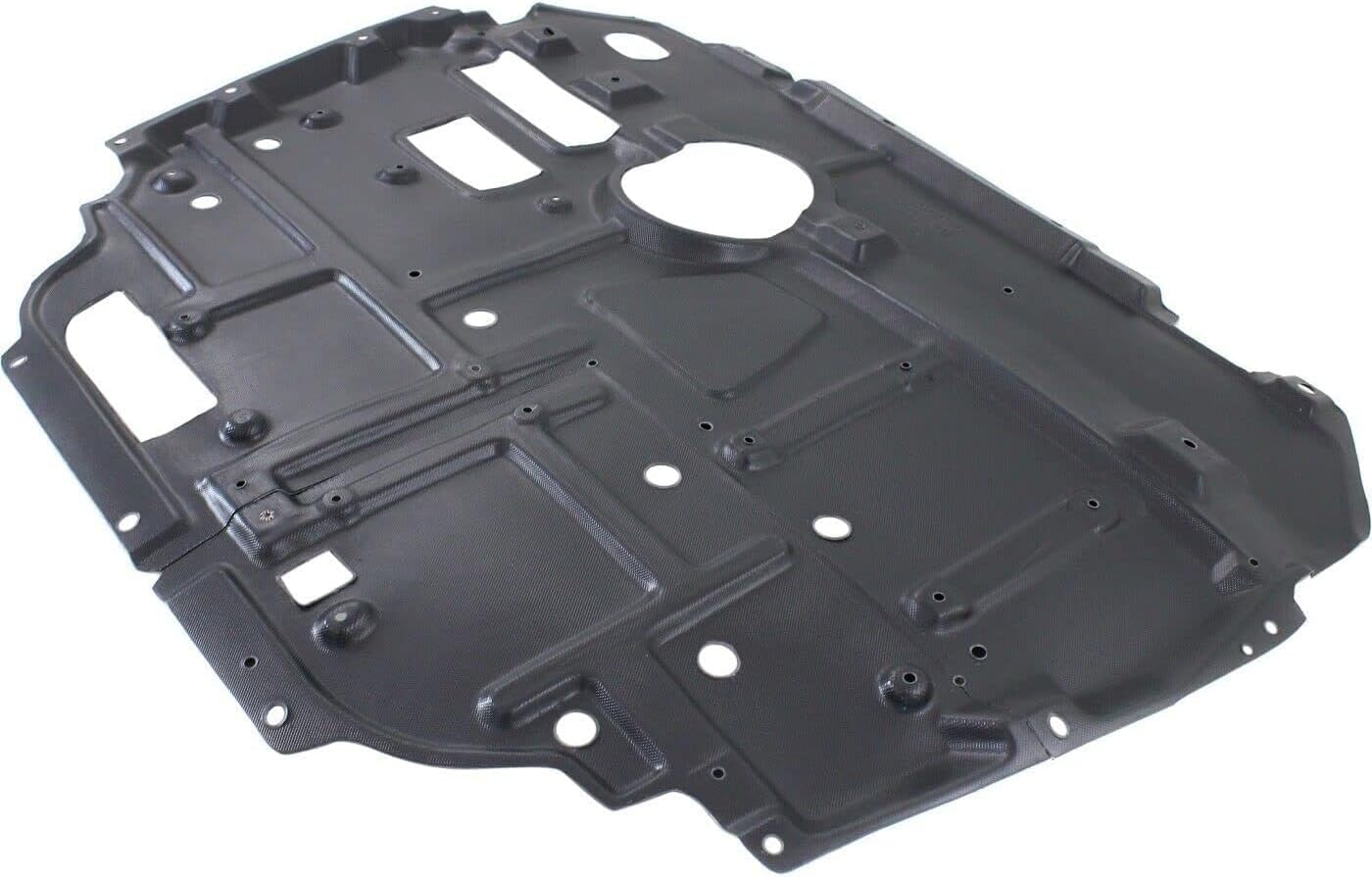 AUTOS PARTS PLUS Front Engine Center Splash Shield Under Cover Plastic Direct Replacement Compatible with 2010-2015 Toyota Prius/Plug-in / 2012-2018 Prius V TO1228169 5141012105-PFM