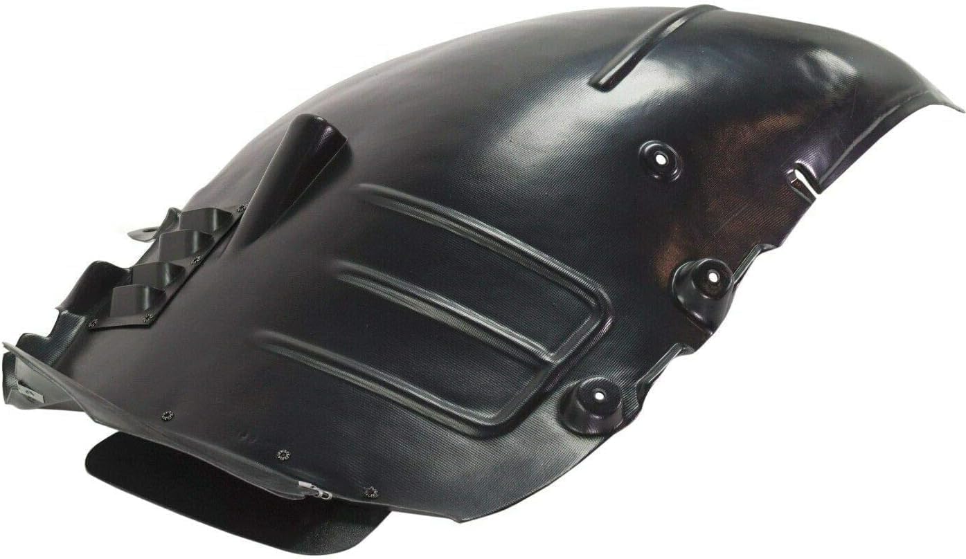 Front Section Fender Liner Left Driver Side Direct Replacement Compatible With 2011-2014 Mercedes Benz CL-Class MB1248184 2166902330
