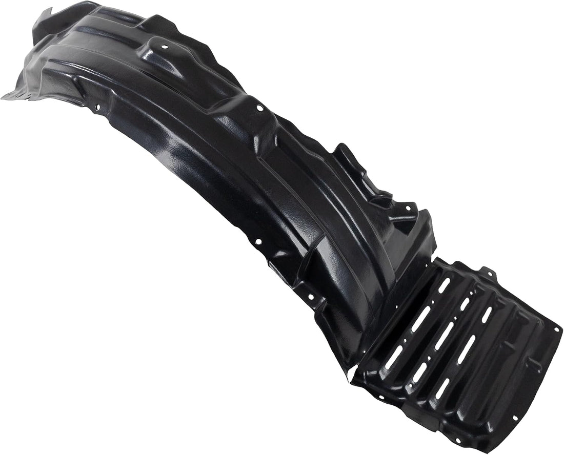 Front Section Fender Liner Left Driver Side Direct Replacement Compatible With 2008-2013 Mitsubishi Lancer MI1248121 5370B101