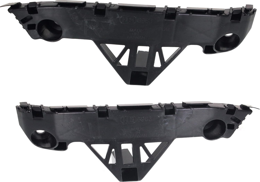 Set Of 2 Front Bumper Retainer Bracket Left Driver & Right Passenger Side Direct Replacement Compatible With 2010-2012 Mazda 3 MA1033103 MA1032103 BBN6500T1C BBN6500U1C