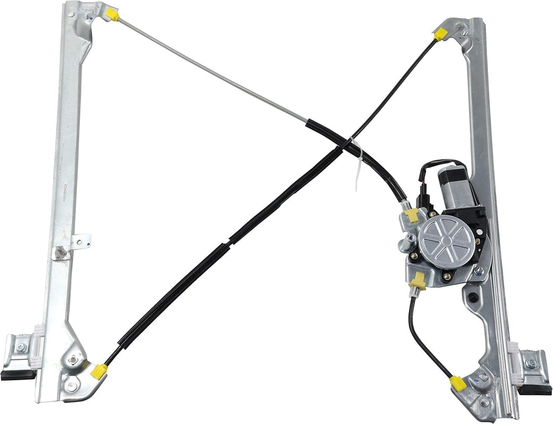 Front Window Regulator with Motor Right Passenger Side Direct Replacement Compatible with 1999-2007 Chevrolet Silverado/GMC Sierra GM1350110 19120846