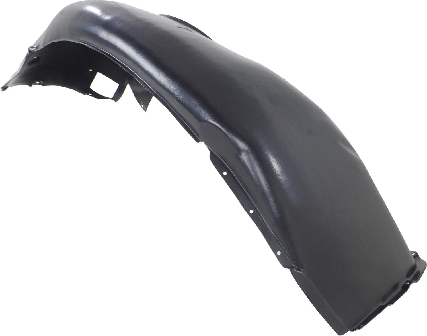 Front Fender Liner Left Driver Side Direct Replacement Compatible With 2002-2008 BMW 7-Series BM1250107 51718223375