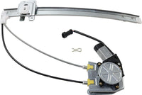 Set of 2 Rear Window Regulators with Motor Left Driver & Right Passenger Side Direct Replacement Compatible with 2002-2006 Jeep Liberty CH1550111 CH1551111 68059646AA 55360034AJ