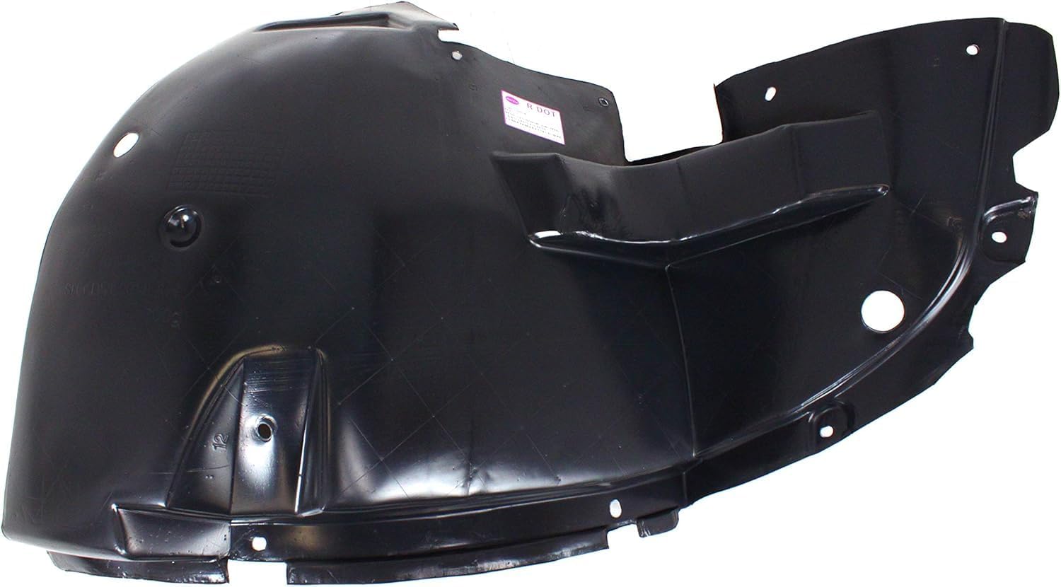 Front Fender Liner Cover Extension Right Passenger Side Direct Replacement Compatible With 2006-2009 Cadillac STS GM1005154 25771066
