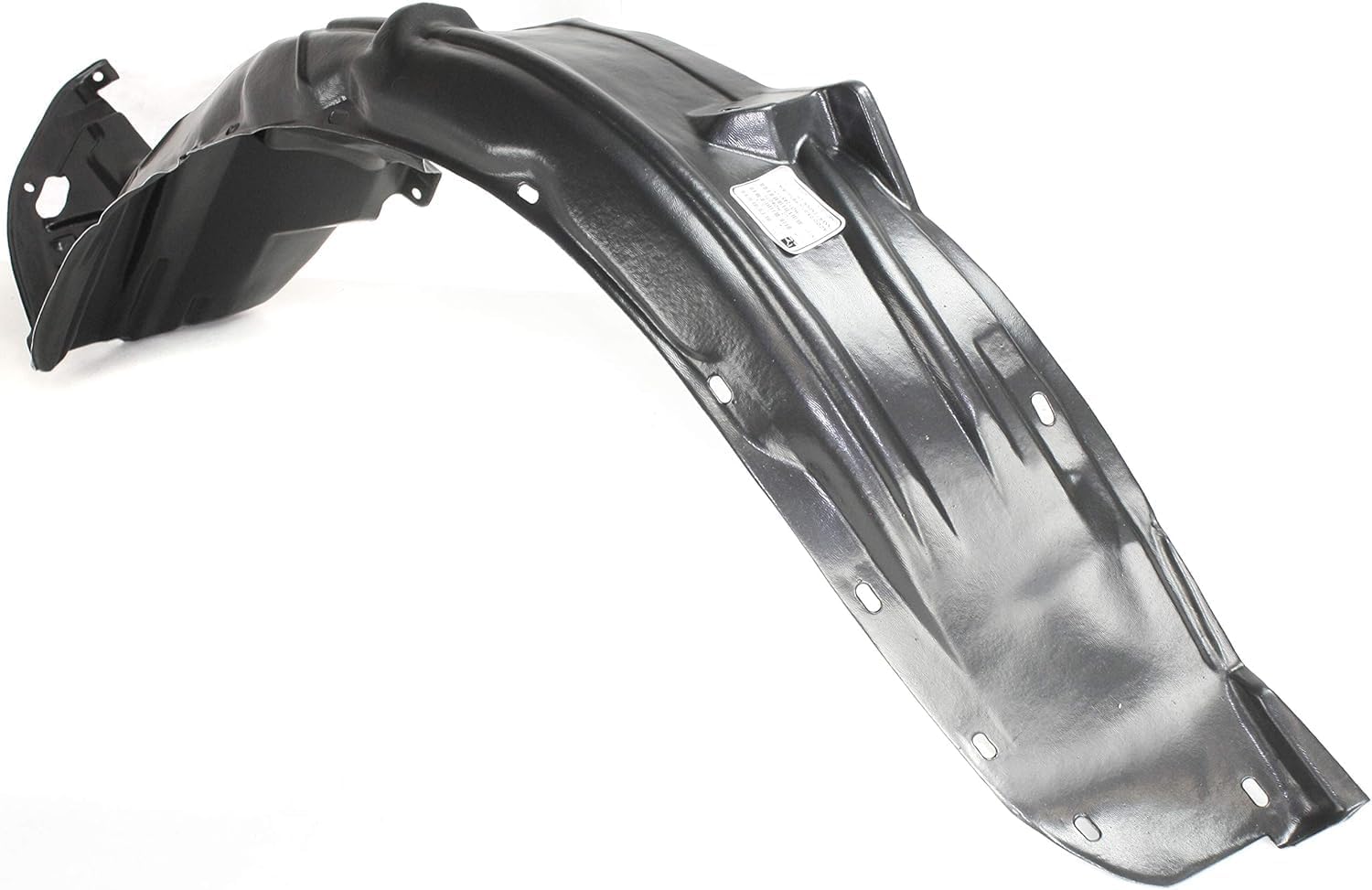 Front Fender Liner Left Driver Side Direct Replacement Compatible With 2003-2007 Honda Accord HO1248117 74151SDNA00