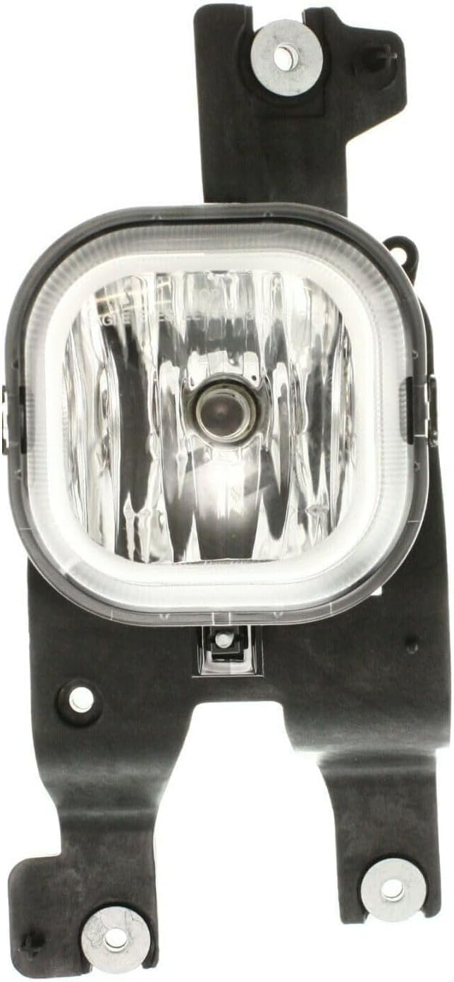 SET OF 2 FRONT FOG LIGHT ASSEMBLY RIGHT PASSENGER & LEFT DRIVER SIDE DIRECT REPLACEMENT COMPATIBLE WITH 2008-2010 FORD F-SERIES SUPER DUTY 7C3Z15200AA-PFM 7C3Z15201AA-PFM