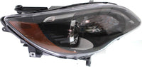 Set Of 2 Front Headlight Assembly Black Interior With Chrome Insert Right Passenger & Left Driver Side Direct Replacement Compatible With 2011-2014 Chrysler 200 68088066AG-PFM