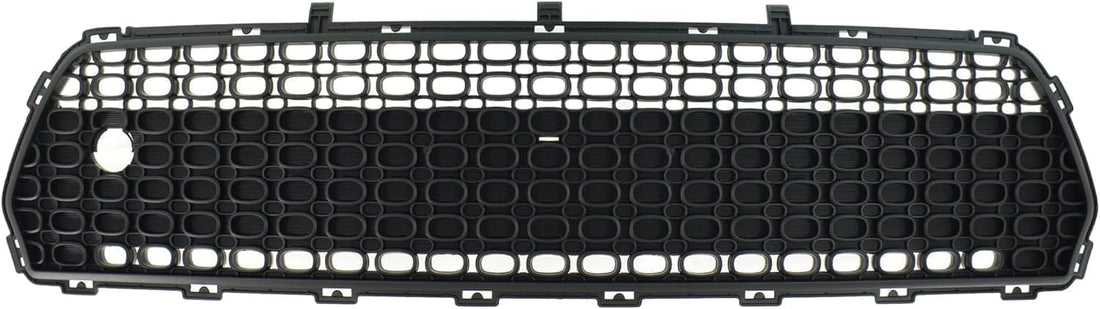 Front Bumper Center Grille Textured Gray Direct Replacement Compatible with 2014-2016 Kia Soul Ki1036119 86561b2000