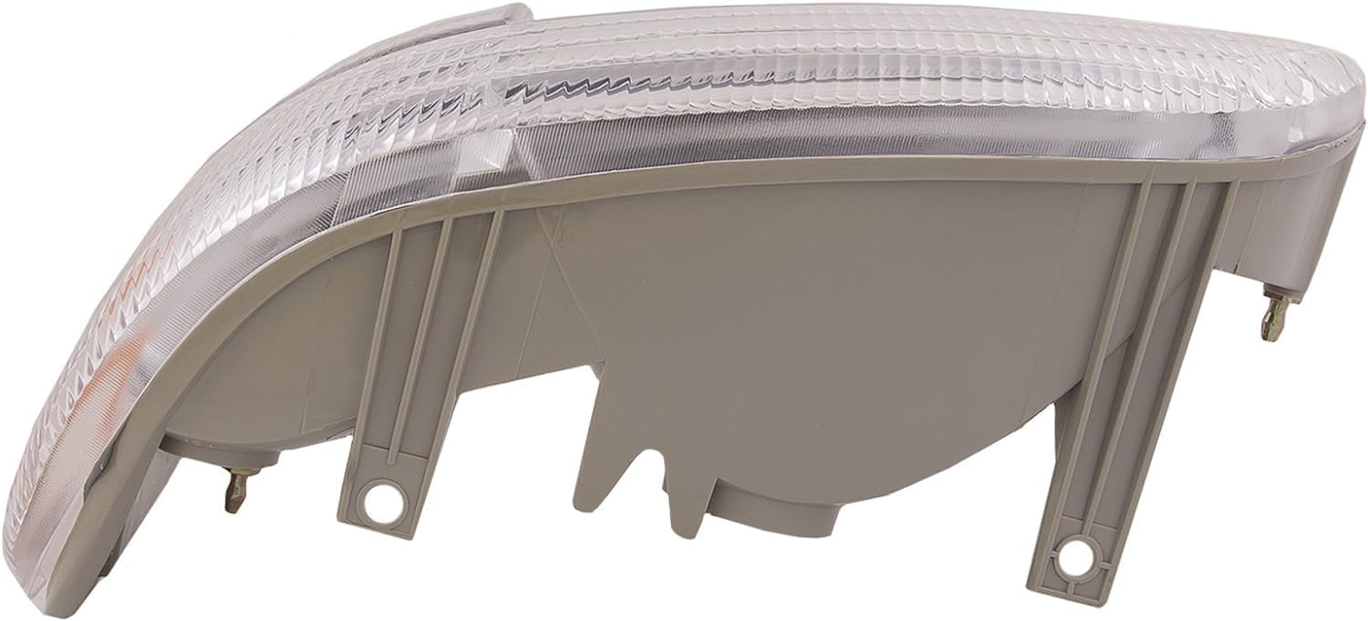 Front Corner Light Left Driver Side Direct Replacement Compatible With 1995-2000 Ford Explorer / 1997 Mercury Mountaineer FO2520130 F67Z13201AA
