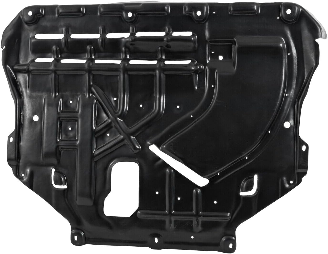 Front Engine Splash Shield Under Cover Direct Replacement Compatible with 2013-2019 Ford Escape / 2015-2019 Lincoln MKC FO1228125 EJ7Z6P013A