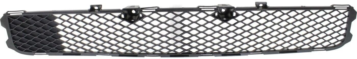 Front Bumper Lower Grille Textured Without Turbo Direct Replacement Compatible With 2008-2015 Mitsubishi Lancer MI1036101 6400A827