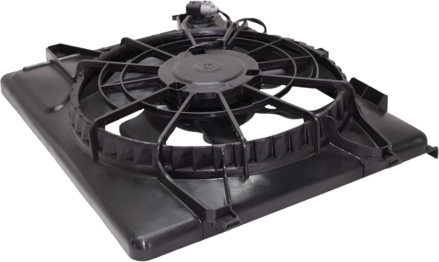 AUTOS PARTS PLUS Front Radiator Cooling Fan Assembly Direct Replacement Compatible With 2007-2010 Hyundai Elantra HY3115120 253802H150