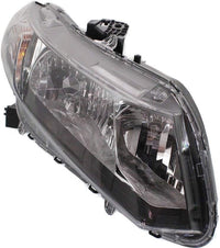 Set Of 2 Front Head Light Assembly Left Driver & Right Passenger Side Direct Replacement Compatible With 2013-2015 Honda Civic HO2502150 HO2503150 33100TR0A51 33150TR0A51