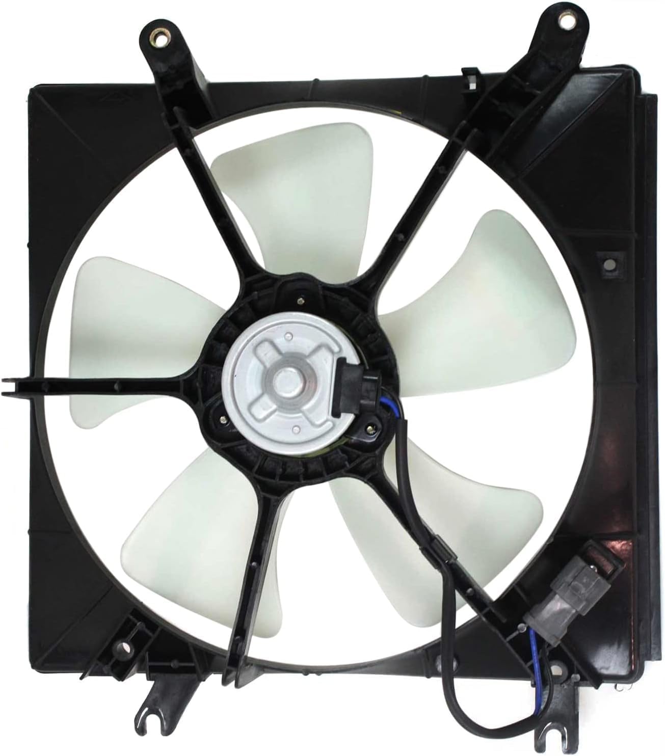Set Of 2 Front Radiator Cooling & A/C Condenser Fan Direct Replacement Compatible With 1994-2001 Acura Integra AC3115101 AC3113101 19015P72003 38615P72000