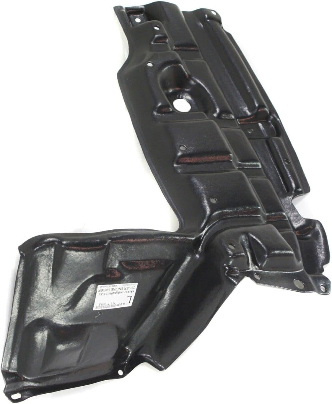 AUTOS PARTS PLUS Set Of 2 Front Engine Splash Shield Left Driver & Right Passenger Side Direct Replacement Compatible With 2007-2012 Toyota Yaris TO1228139 TO1228138 5144152250 5144252110