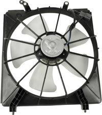 Front Radiator Single Fan Assembly Direct Replacement Compatible with 1998-2002 Honda Accord / 1999-2003 Acura CL/TL HO3115111 19020P8CA01-PFM 19030P8CA01 19015P8CA01