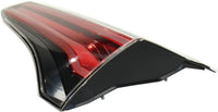 Tail Light Inner Assembly Left Driver Side Direct Replacement Compatible With 2016-2018 Toyota RAV4 TO2802133 815900R031