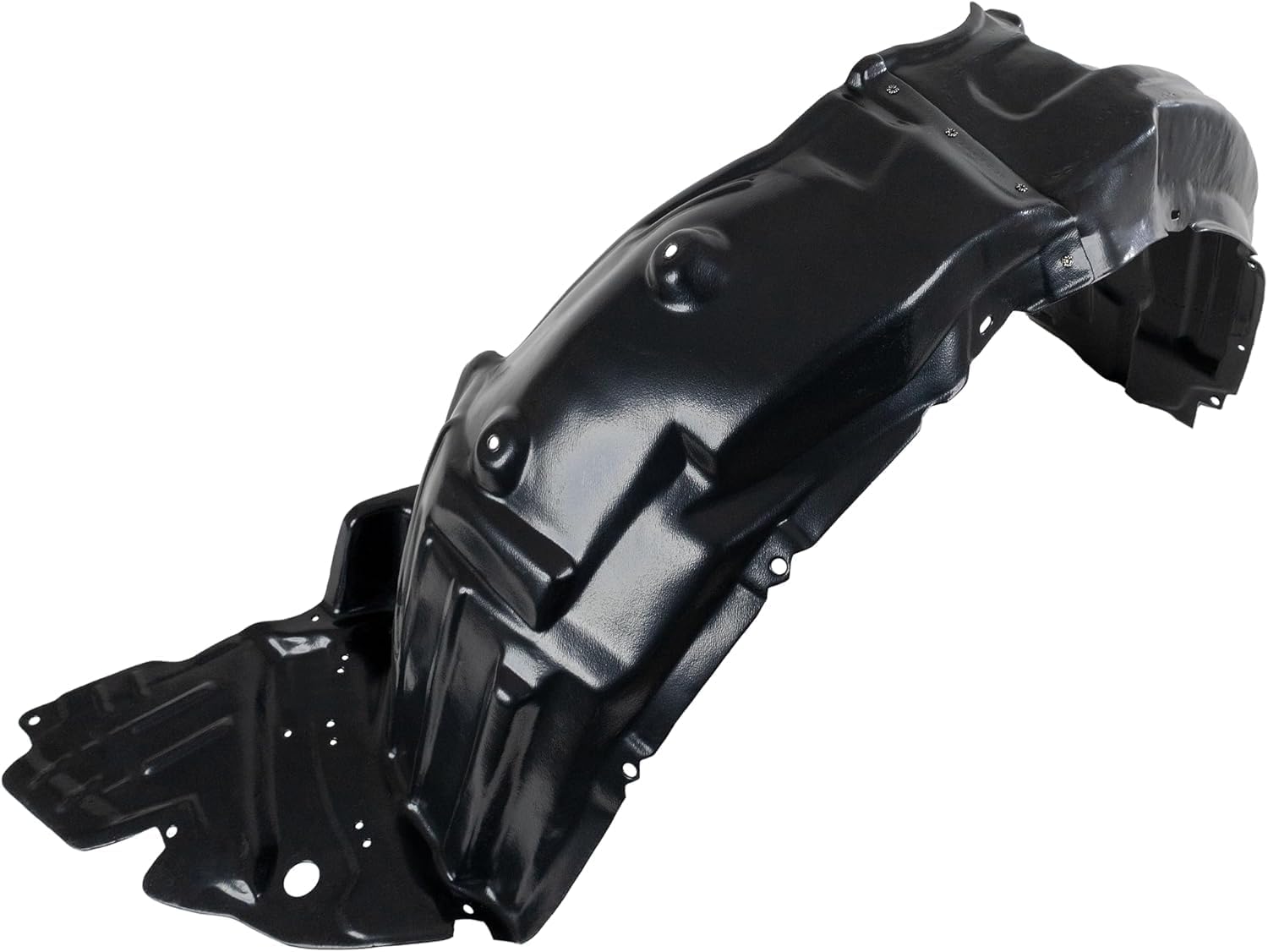 Front Fender Liner Left Driver Side Direct Replacement Compatible With 2010-2015 Lexus IS250 / IS350 LX1248109 5380653050