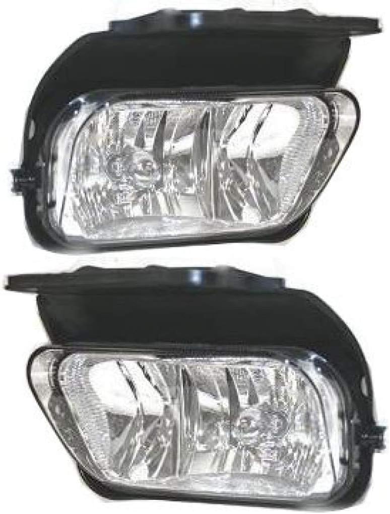 Front Bumper Primed Steel + Lower Valance Textured Gray + Fog Lamps Left & Right Side Direct Replacement Compatible With 2003-2006 Chevrolet Silverado 1500 2500HD 3500 GM1002417