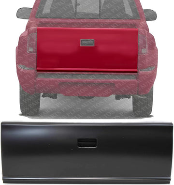 Tail Gate Primed Steel Direct Replacement Compatible with 1994-2004 GMC Sonoma/Chevrolet S10 GM1900110 12389420