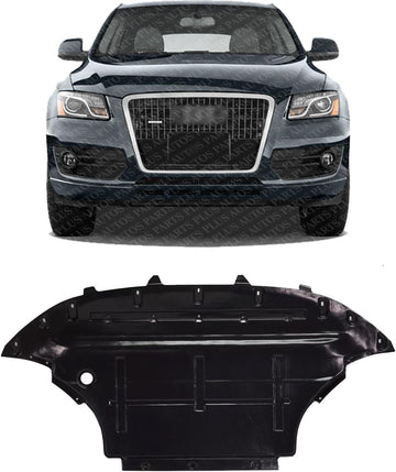 Front Engine Splash Shield Under Cover Direct Replacement Compatible with 2009-2012 Audi Q5 AU1228126 8R0863821C