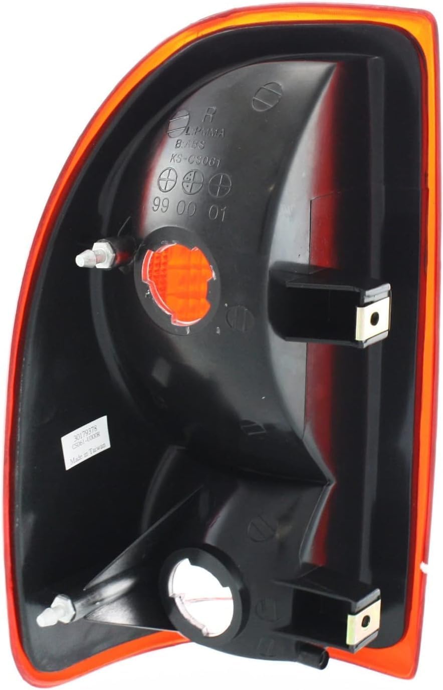 Set Of 2 Tail Light Lens And Housing Right Passenger & Left Driver Side Direct Replacement Compatible With 1997-2004 Dodge Dakota CH2801126 CH2800126 55055112 55055113