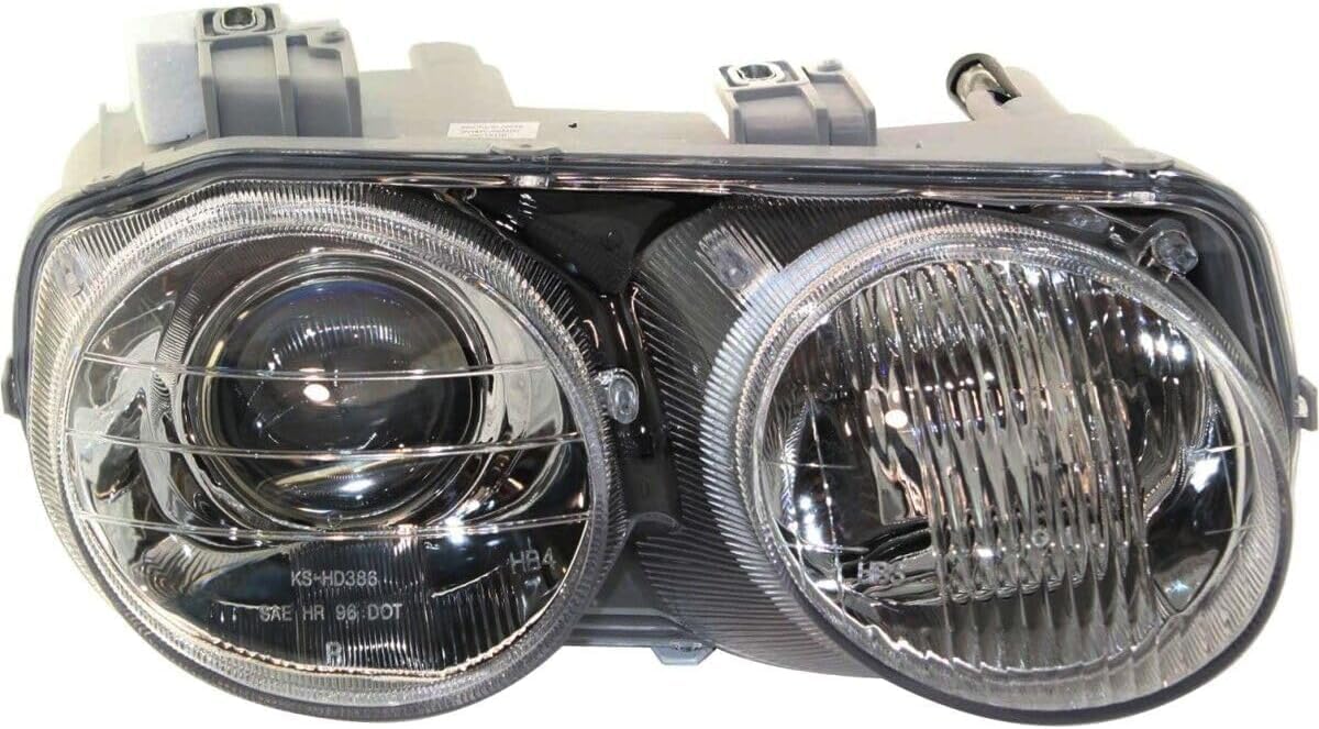 t Of 2 Front Headlights Lens And Housing Right Passenger & Left Driver Side Direct Replacement Compatible With 1998-2001 Acura Integra AC2502104 AC2503104 33151ST7A03 33101ST7A03