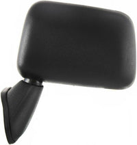 Front Mirror Manual Adjust & Folding Non-Heated Textured Left Driver Side Direct Replacement Compatible With 1987-1988 Toyota Pickup / 1987-1989 4Runner TO1320109 8794089135
