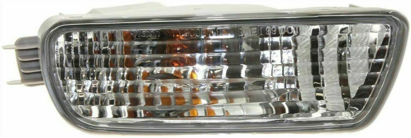 Set Of 2 Front Signal Light Assembly Right Passenger & Left Driver Side Direct Replacement Compatible With 2001-2004 Toyota Tacoma TO2530140 TO2531140 8152004080 8151004080