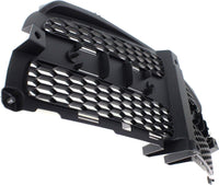 Front Grille Insert Textured Direct Replacement Compatible With 2011-2014 Dodge Charger CH1200339 68092613AA