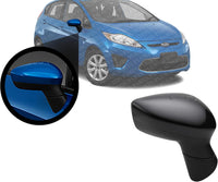 Front Power Mirror Manual Folding Non-Heated Primed Right Passenger Side Direct Replacement Compatible With 2011-2019 Ford Fiesta FO1321458 AE8Z17682B-PFM