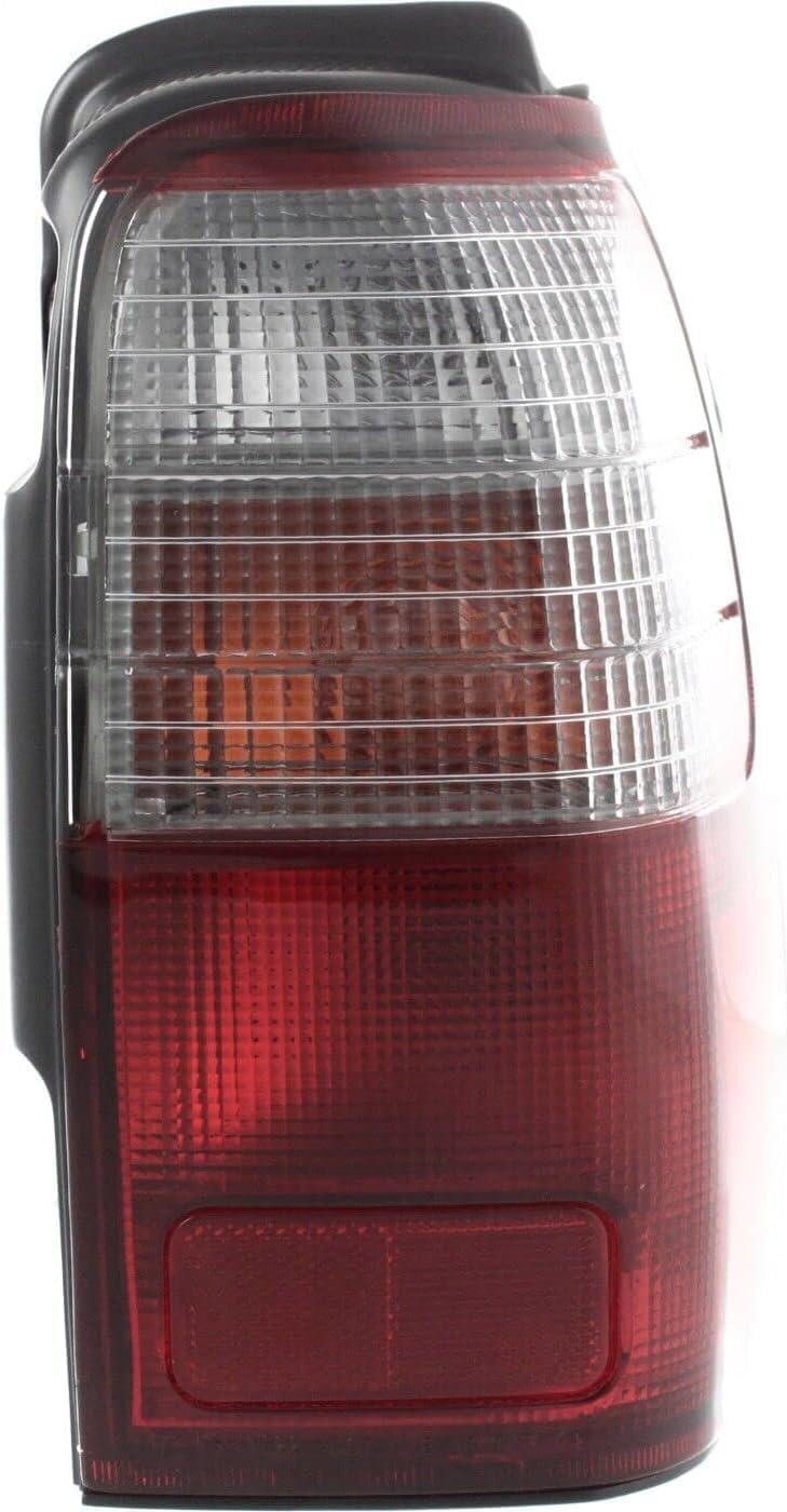 Set Of 2 Tail Light Assembly Plastic Left Driver & Right Passenger Side Direct Replacement Compatible With 1996-1997 Toyota 4Runner TO2800122 TO2801122 8155035120 8156035120