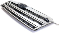 Front Grille Textured Shell And Insert With Chrome & Silver Molding Direct Replacement Compatible With 2013-2014 Subaru Outback SU1200152 62256JG000