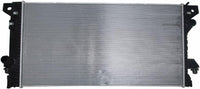 Front Radiator Aluminum Core Direct Replacement Compatible With 2015-2020 Ford F-150/2018-2021 Lincoln Navigator / 2018-2022 Ford Expedition/Max FO3010334 FL3Z8005B HL3Z8005C
