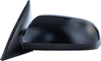 Front Power Mirror Non-Folding Heated Primed Left Driver Side Direct Replacement Compatible With 2007-2010 Hyundai Sonata HY1320149 876100A000