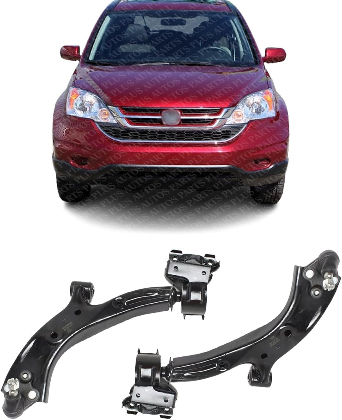 Set Of 2 Front Control Arms Lower With Ball Joint and Bushings Right Passenger & Left Driver Side Direct Replacement Compatible With 2007-2011 Honda CR-V 51350SWAA01 51350SWAA20