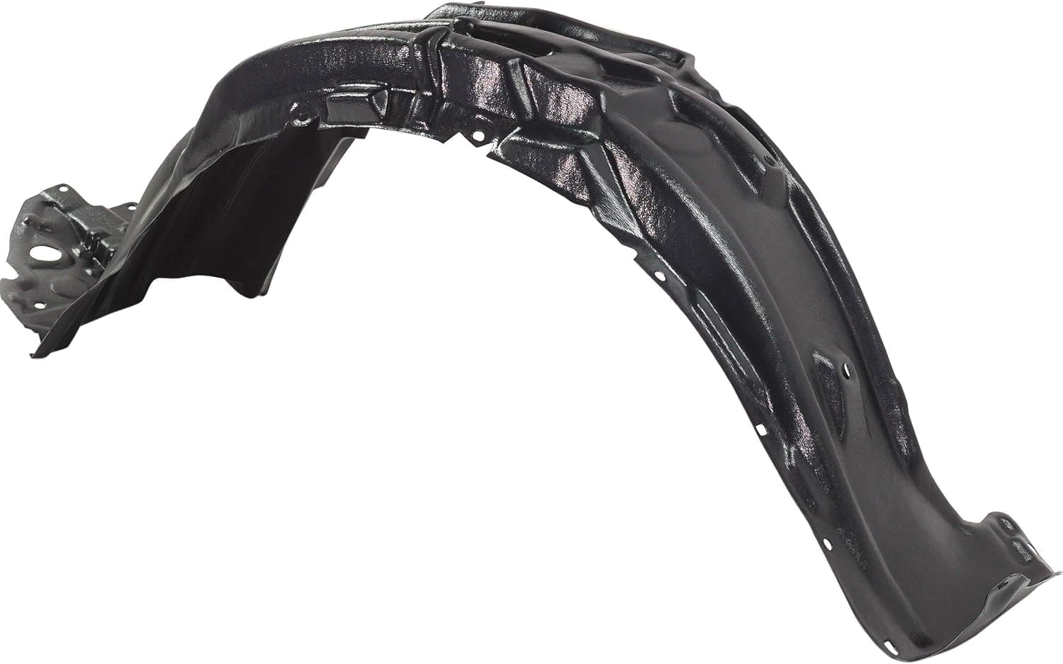 Front Fender Liner Left Driver Side Direct Replacement Compatible With 2015-2017 Lexus CT200h LX1248140 5380676020