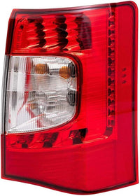 Set Of 2 Tail Light Assembly Plastic Left Driver & Right Passenger Side Direct Replacement Compatible With 2011-2016 Chrysler Town & Country CH2801198 CH2800198
