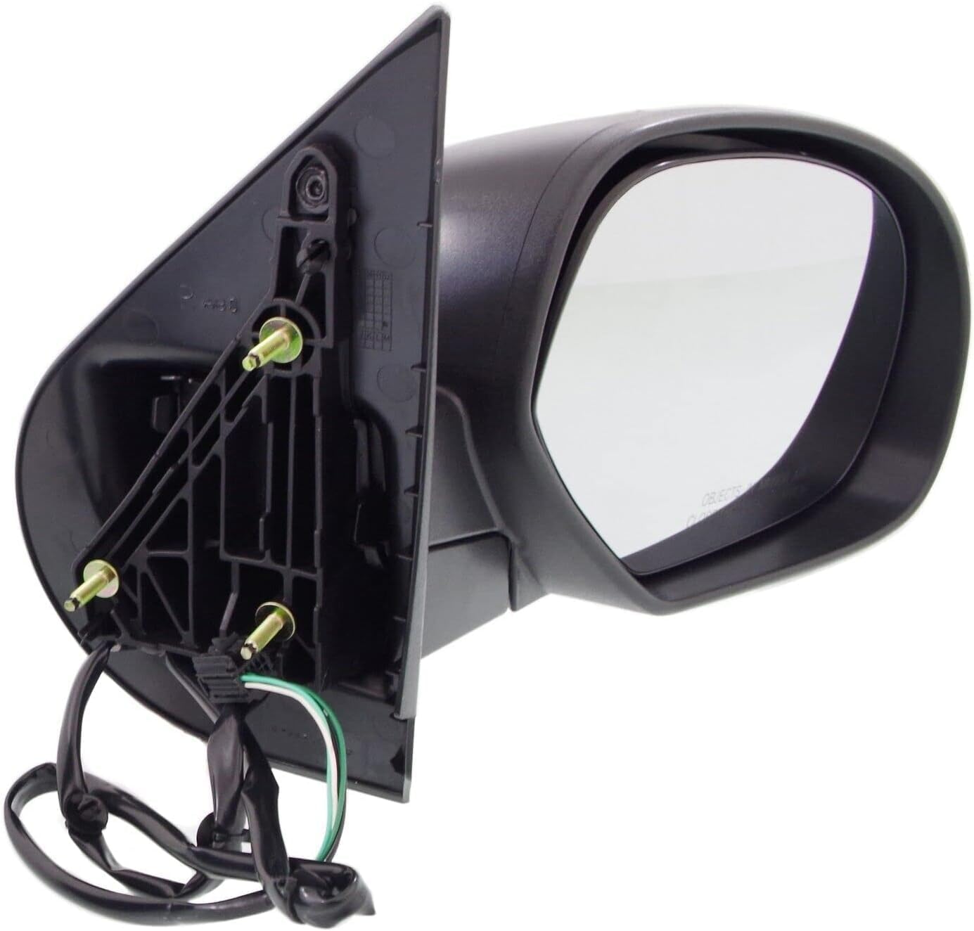 AUTOS PARTS PLUS Front Power Mirror Manual Folding With 1 Primed And 1 Textured Cap Right & Left Side Direct Replacement Compatible With Silverado/Sierra 1500 2007-2013/2500 HD 3500 HD 07-14