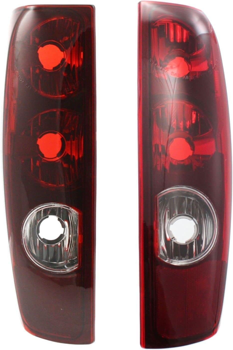 AUTOS PARTS PLUS Set Of 2 Tail Light Assembly Left Driver & Right Passenger Side Direct Replacement Compatible With 2004-2012 Chevrolet Colorado/GMC Canyon 20825942-PFM 19417443-PFM