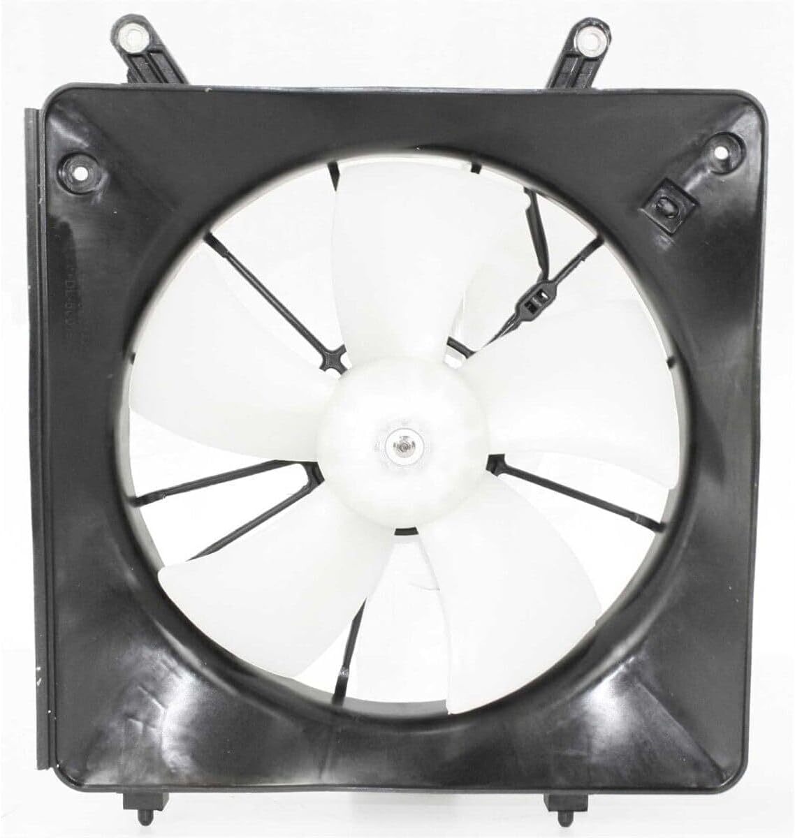Front Radiator & A/C Condenser Single Fan Assembly Direct Replacement Compatible With 1998-2002 Honda Accord HO3115103 HO3113106 19015PAAA01-PFM 19020PAAA01 38605PAAA01