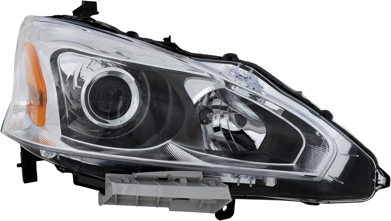 Front Head Light Assembly Right Passenger Side Direct Replacement Compatible With 2013-2015 Nissan Altima NI2503208 260103TA9A