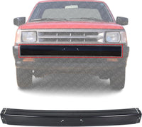 Front Bumper Primed Steel Without Molding Holes Direct Replacement Compatible With 1986-1993 Mazda Pickup MA1002113 UE6050030B