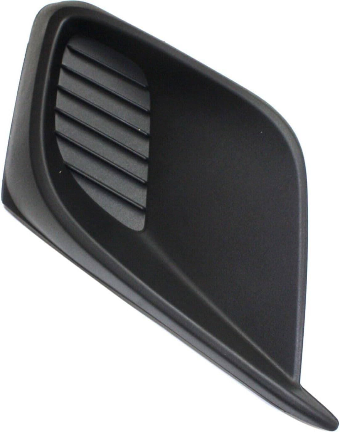 Front Fog Light Cover Textured Left Driver Side Direct Replacement Compatible With 2014-2016 Mazda 3 MA1038122 BHN150C21A