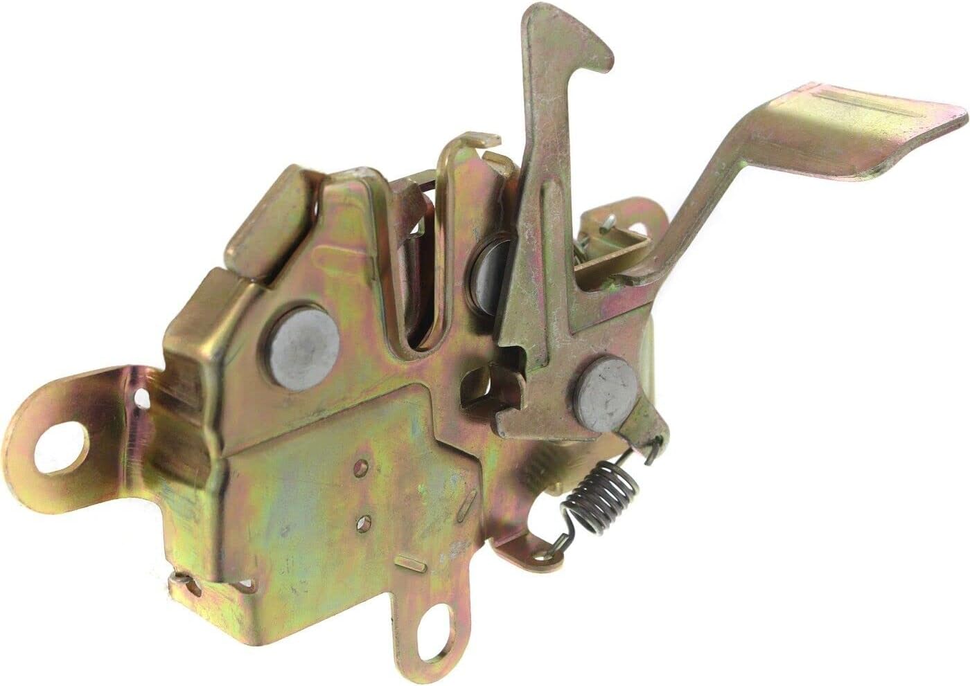 Front Hood Latch Lock Steel Without Theft Deterrent Direct Replacement Compatible with 1998-2002 Toyota Corolla TO1234109 5351002040