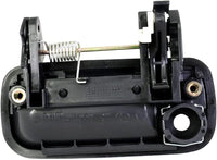 Set of 2 Front Exterior Door Handle Smooth Black Left Driver & Right Passenger Side Direct Replacement Compatible with 1989-1995 Toyota Pickup / 1990-1995 4Runner ‎6921089110-PFM