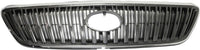 Front Grille Assembly Chrome Shell And Painted Dark Gray Insert Plastic Direct Replacement Compatible With 2004-2006 Lexus RX330 / 2007 RX350 LX1200113 5310148071