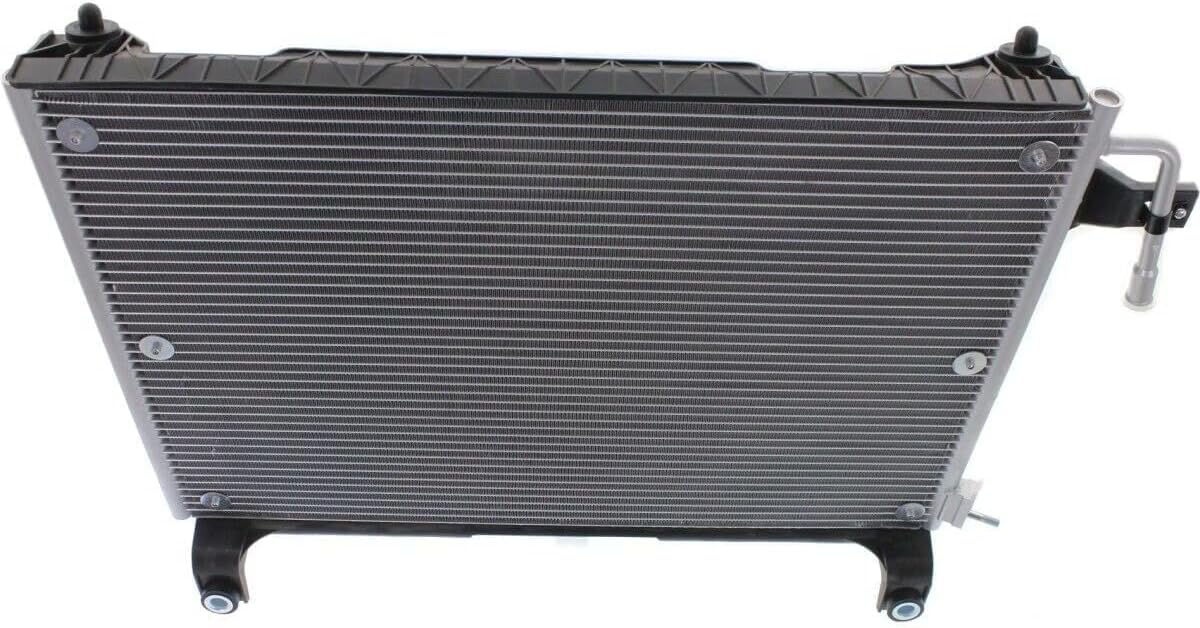 Front A/C Condenser Aluminum Core Direct Replacement Compatible With 1998-2001 Dodge Ram 1500 2500 3500 CH3030131 55055824AC