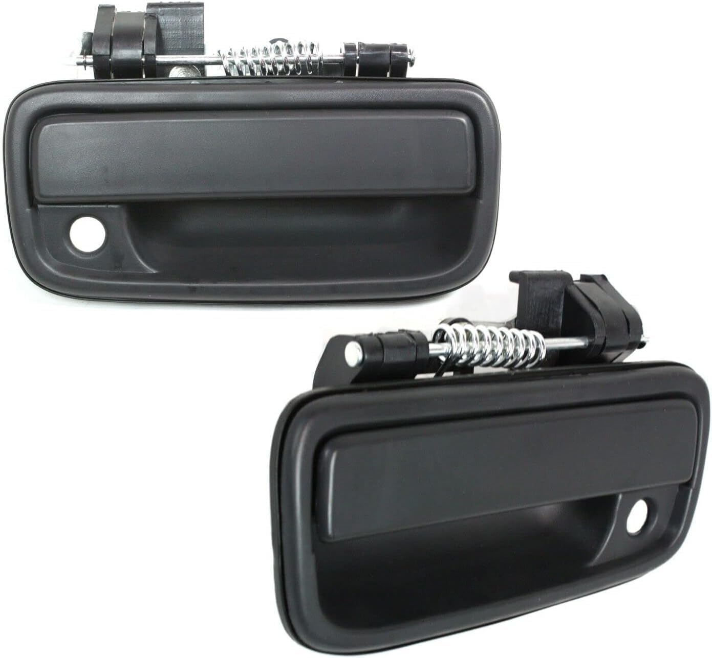 Set of 2 Front Door Handle Textured Left Driver & Right Passenger Side Direct Replacement Compatible with 1995-2004 Toyota Tacoma TO1310117 TO1311117 6922035020 6921035020
