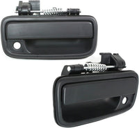 Set of 2 Front Door Handle Textured Left Driver & Right Passenger Side Direct Replacement Compatible with 1995-2004 Toyota Tacoma TO1310117 TO1311117 6922035020 6921035020